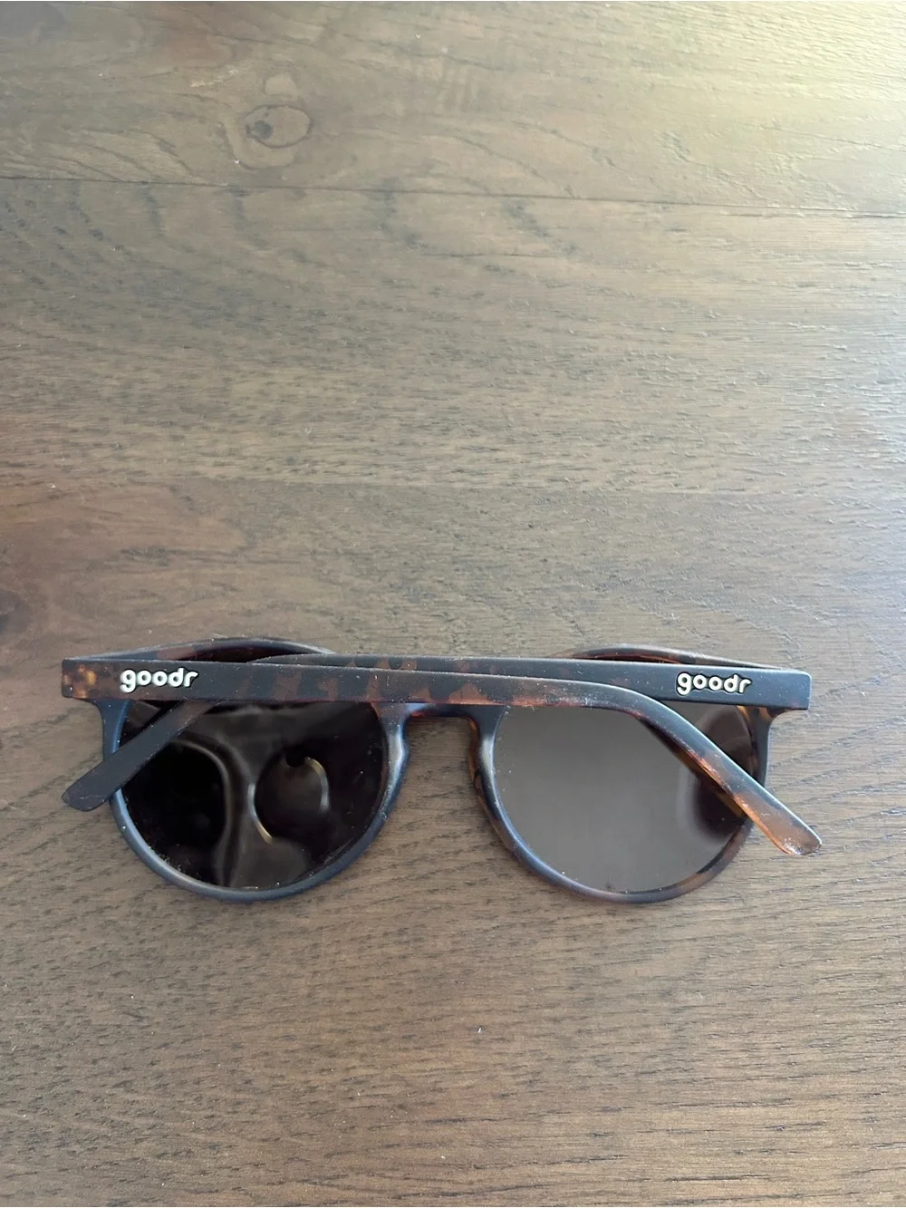 Goodr nine dollar pour over tortoise sunglasses